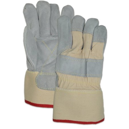 MAGID KEV LINED LEATHER PALM GLOVE, 12PK T224KV-S